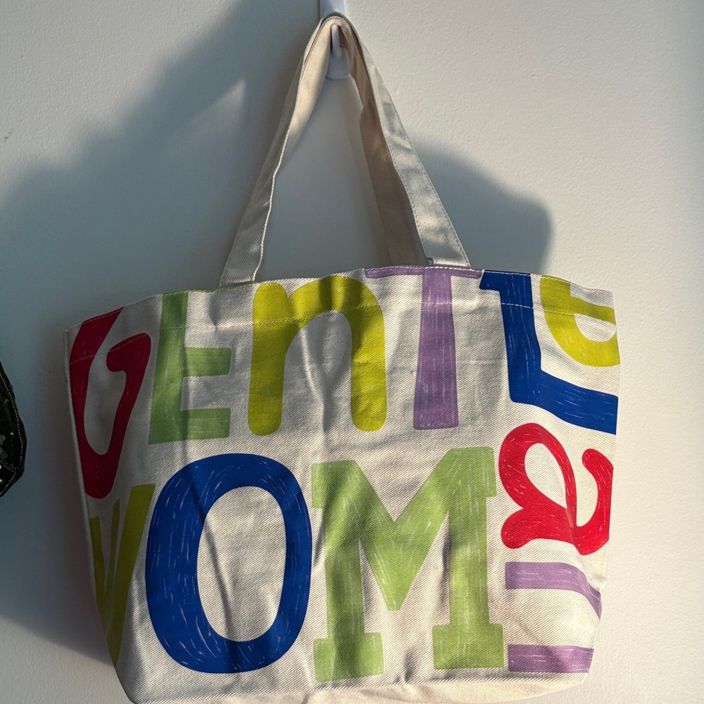 Colorful Graphic Tote Bag